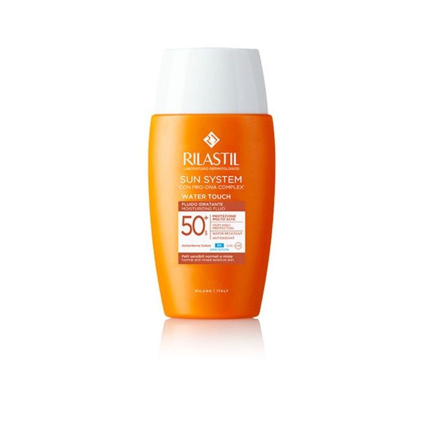 Rilastil Sun System Fluido Solare Idratante SPF50+ Water Touch, 50ml