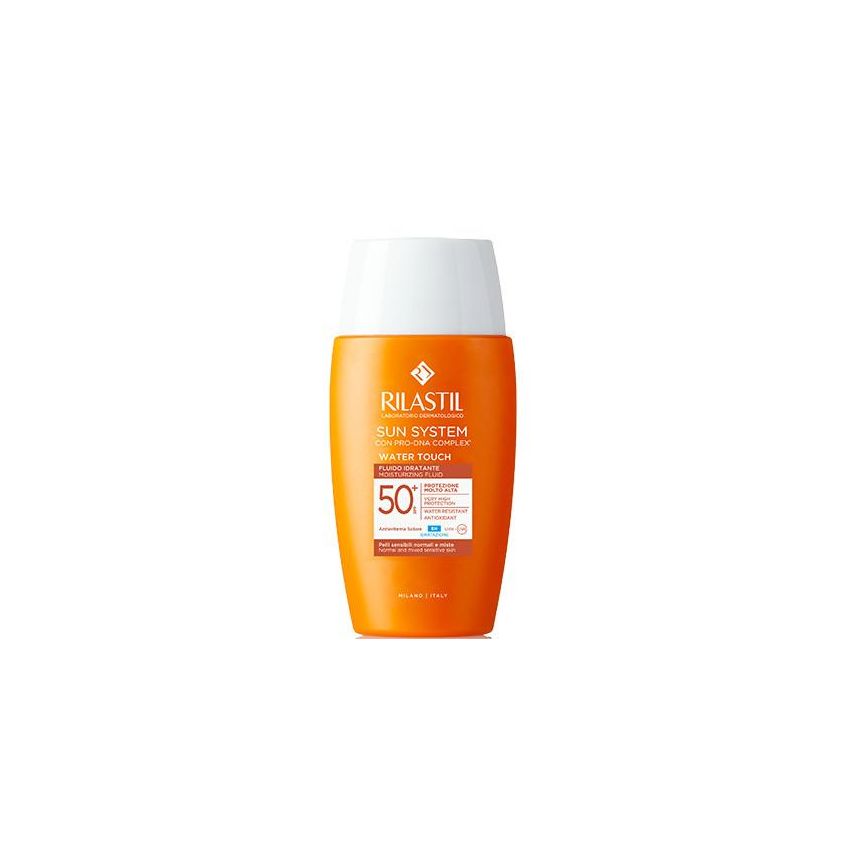 Rilastil Sun System Fluido Solare Idratante SPF50+ Water Touch, 50ml