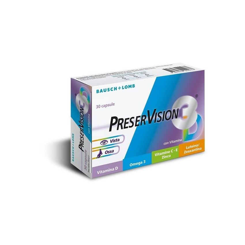 Preservision 3D Vision Support - 30 Capsule