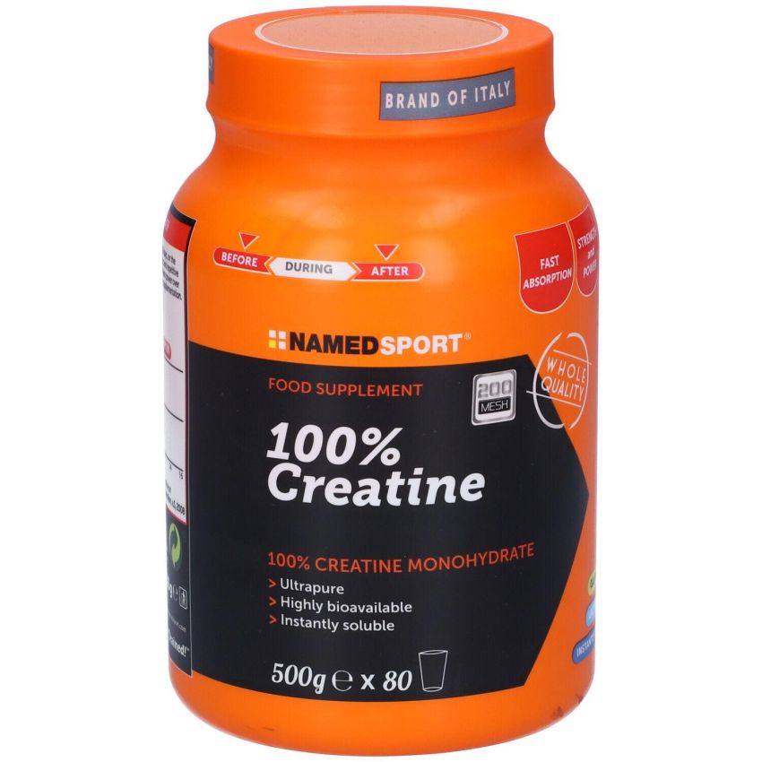 Named Sport Pure 100% Creatine Supplement, 500g