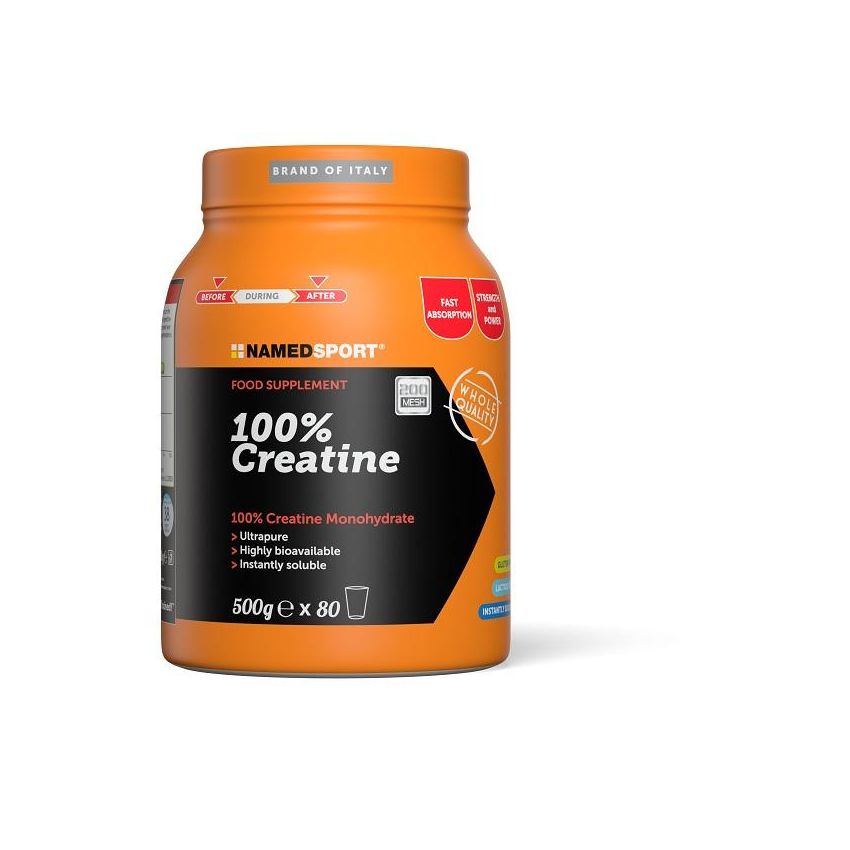 Named Sport Pure 100% Creatine Supplement, 500g