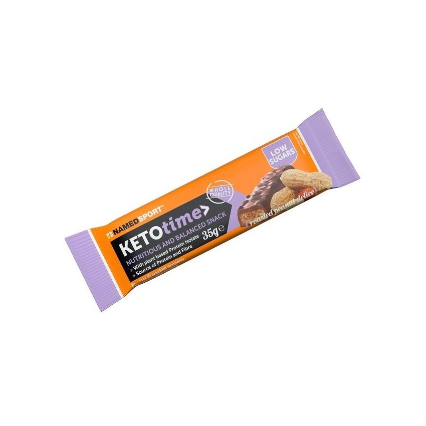 Barretta Proteica Named Sport Ketotime con Arachidi Tostate, 35g