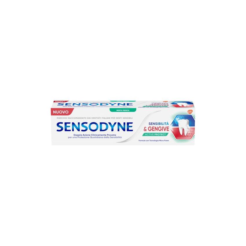 Sensodyne Active Protect Dentifricio per Sensibilit√† e Salute delle Gengive - 75ml