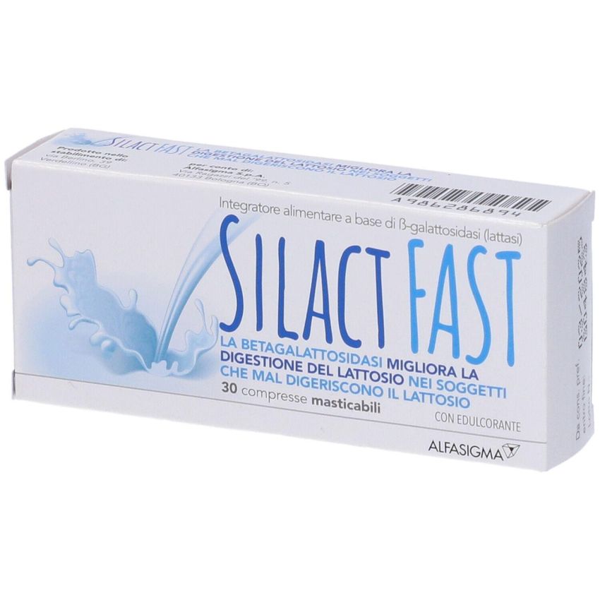 Silact Fast: 30 Compresse di Rilascio Rapido Masticabili