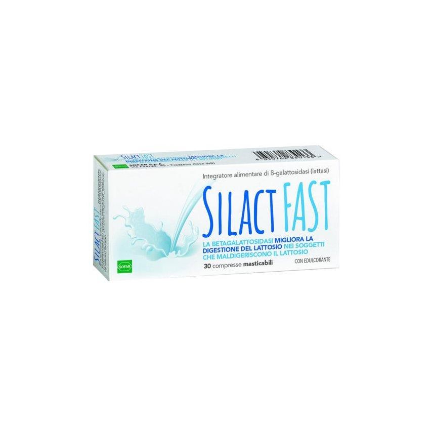 Silact Fast: 30 Compresse di Rilascio Rapido Masticabili