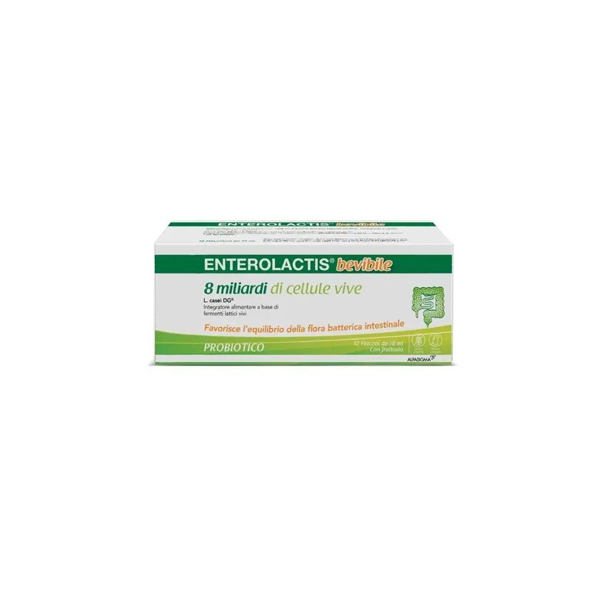 Enterolactis Bevibile 12 Flaconcini 10ml