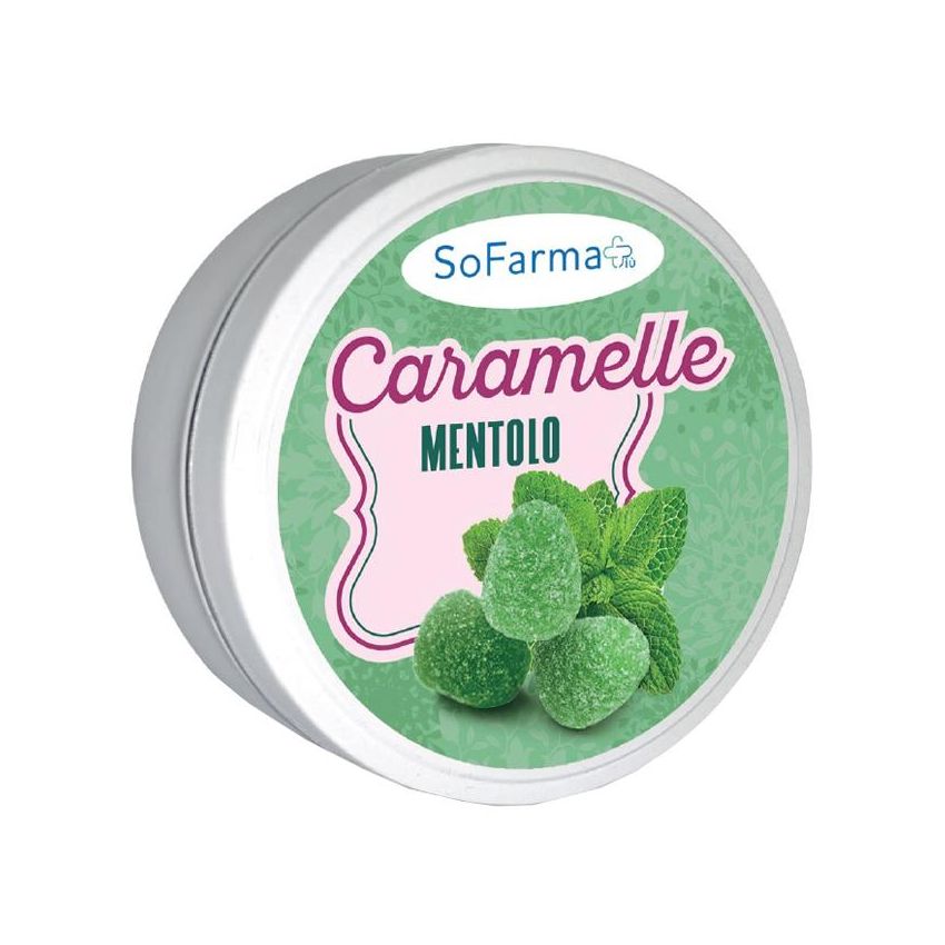 Sofarmapi Caramelle al Mentolo - Confezione da 40g