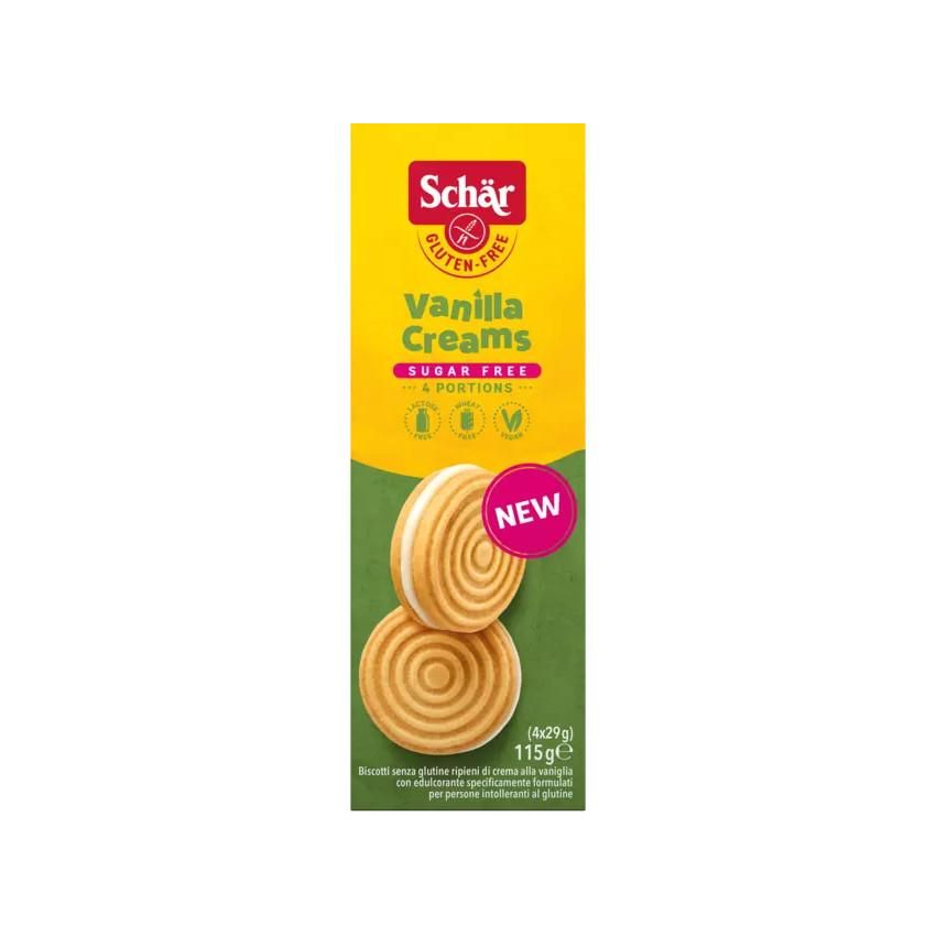 Biscotti alla Vaniglia Schar Senza Zucchero - 115g
