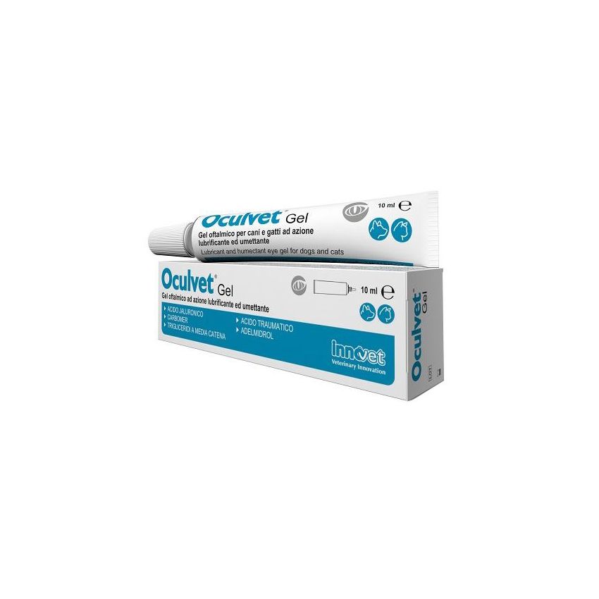 Gel Oftalmico Lubrificante Oculvet 10ml per Cani e Gatti