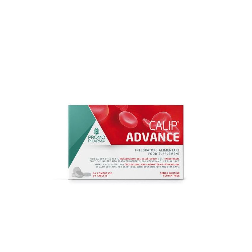 PromoPharma Calip Advance - Integratore Alimentare Avanzato, 60 Compresse