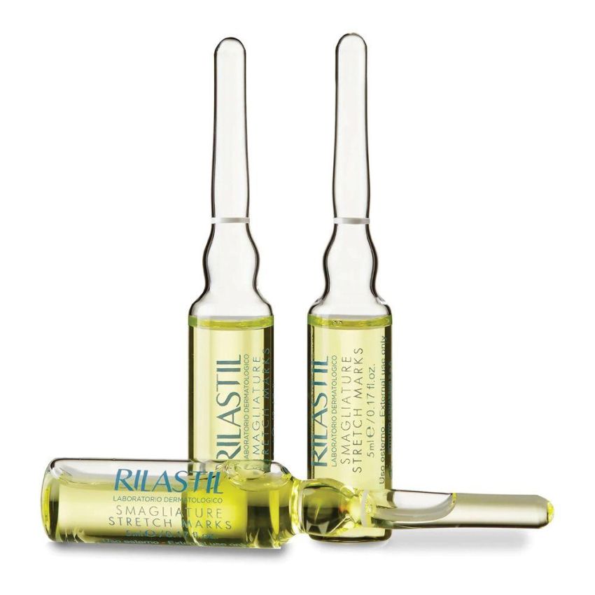 Rilastil Smagliature - Set di 10 Fiale Anti-Smagliature da 5ml