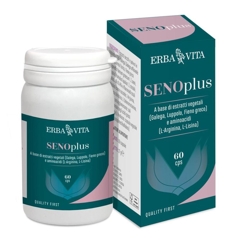 Erba Vita Seno Plus - Integratore Alimentare, 60 Capsule