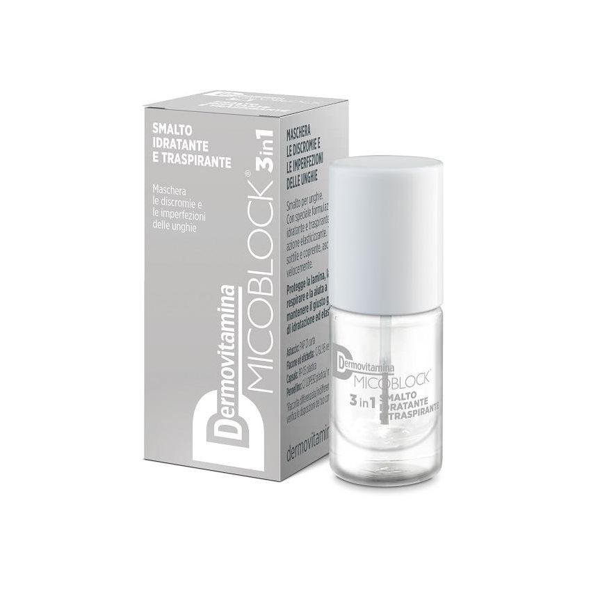 Dermovitamina Micoblock Trasparente Smalto 3-in-1 - 5ml