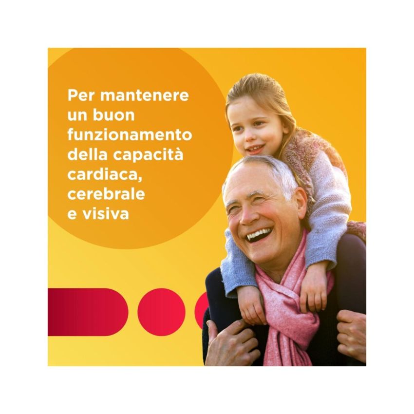 Multicentrum Boost Omega3 per Cuore, Mente e Vista - 120 Mini Perle