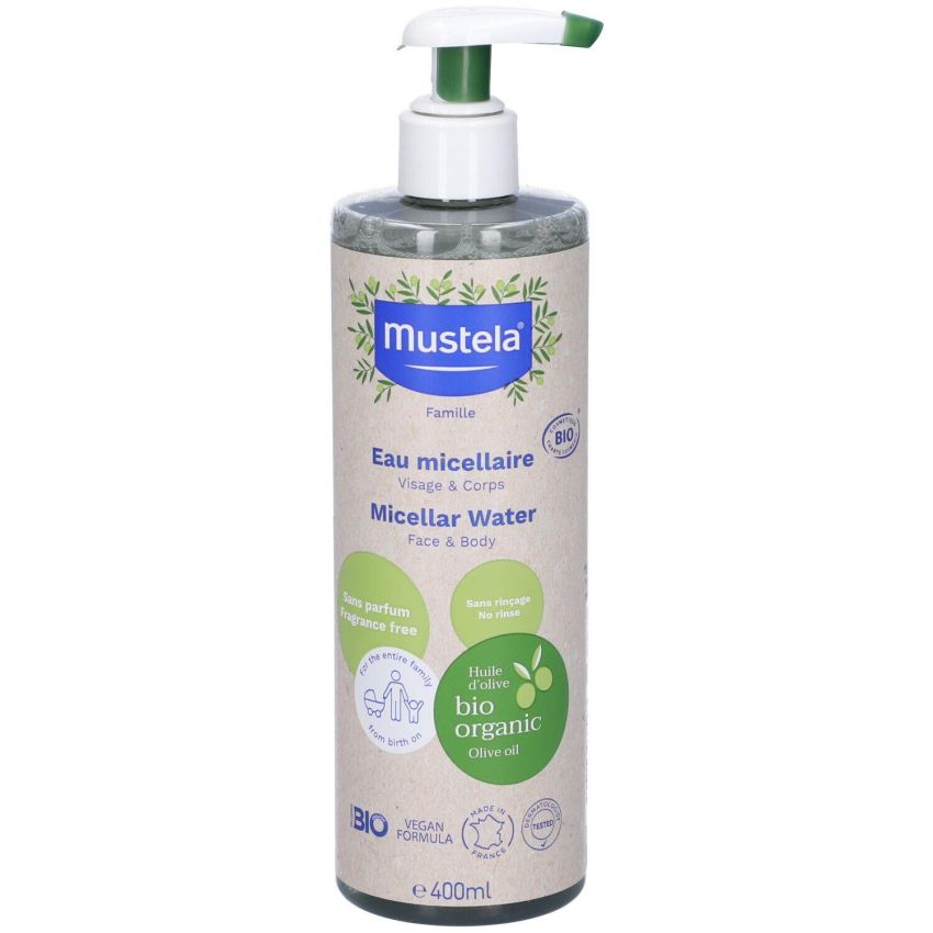 Mustela Bio Acqua Micellare - Formula Naturale 400ml