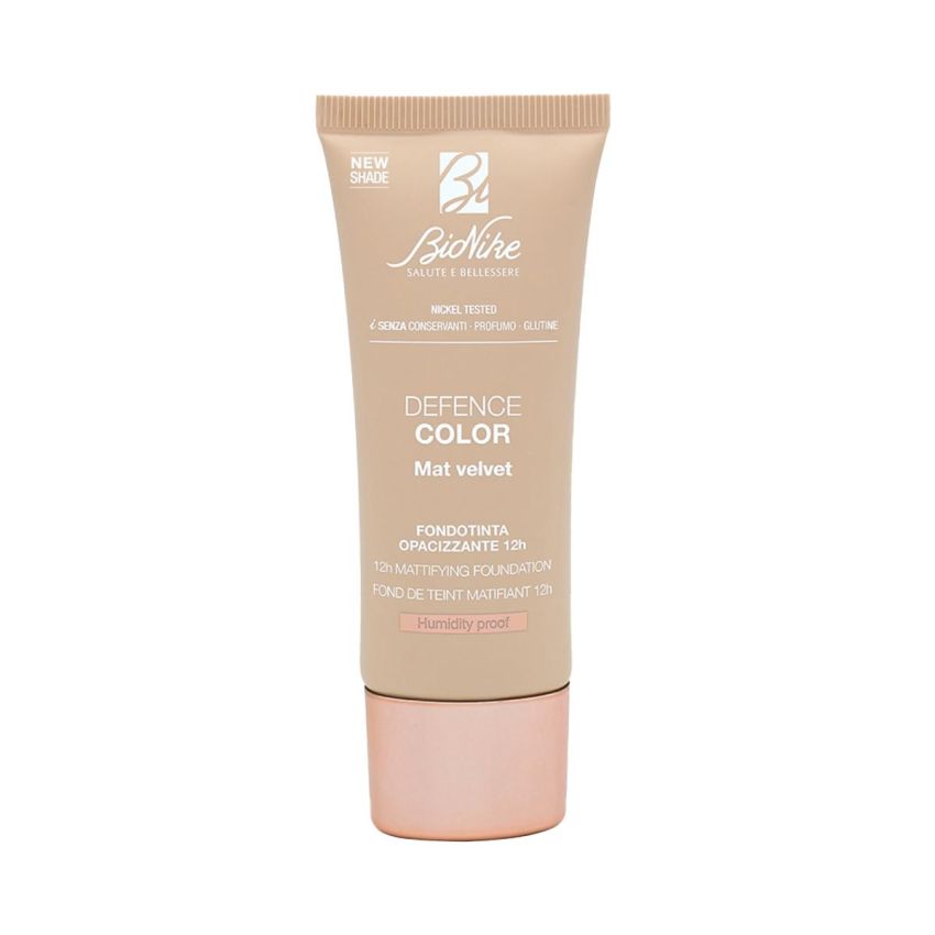 Bionike Defence Color Mat Velvet Fondotinta N. 403 Vrai Sable 30ml