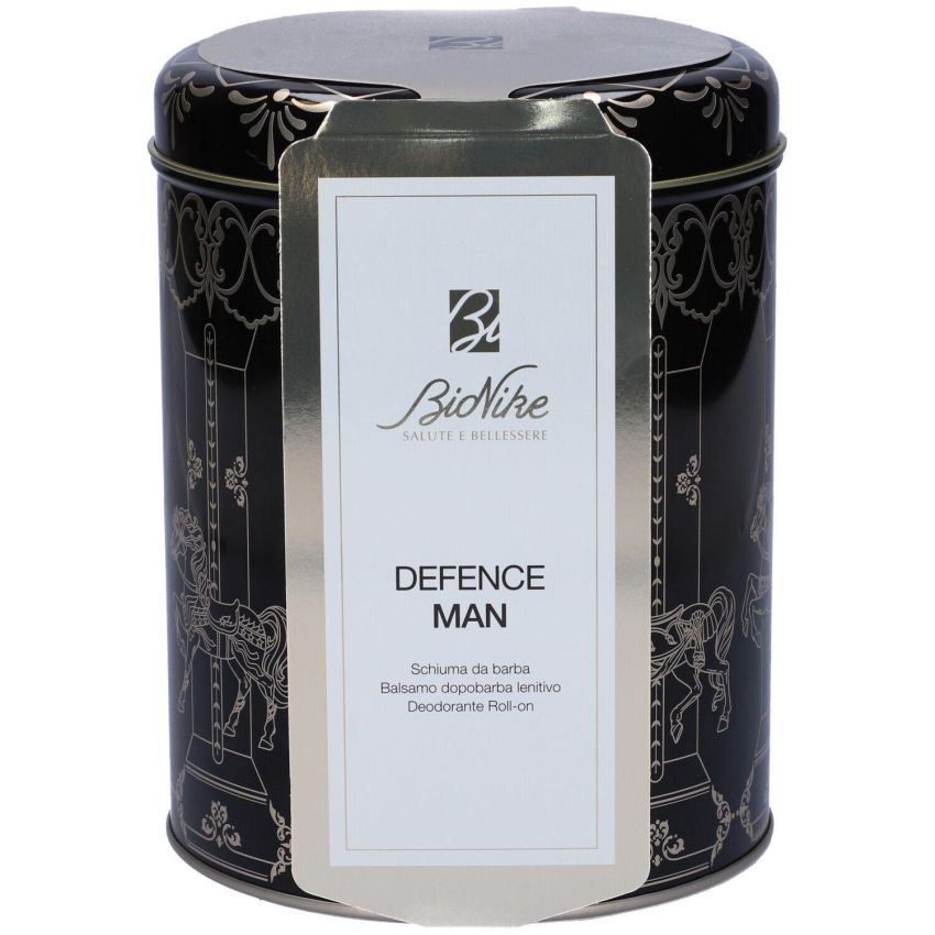 Bionike Cofanetto Defence Man con Schiuma da Barba, Dopobarba e Deodorante