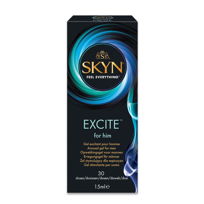 Skyn Excite Gel Lubrificante Stimolante per Uomini, 15ml