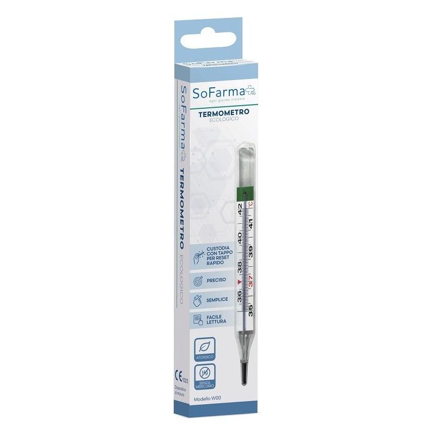 Sofarmapi Termometro Ecologico, 1 Pezzo