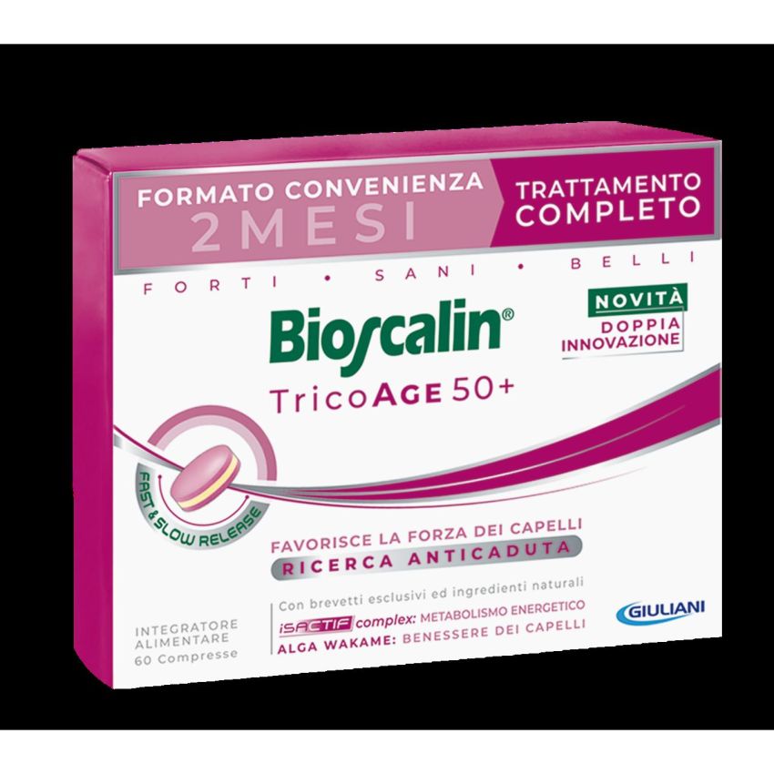 Bioscalin Tricoage Trattamento Completo 60 Compresse