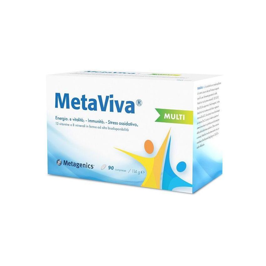 Metagenics MetaViva Multivitaminico con 90 Compresse