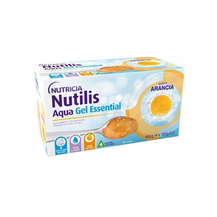 Nutricia Nutilis Aqua Essential Gel Arancia 4x125g