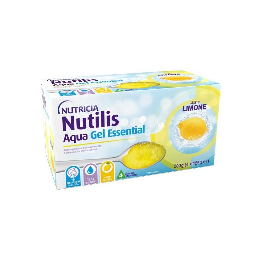 Nutricia Nutilis Aqua Essential Gel Limone 4x125g