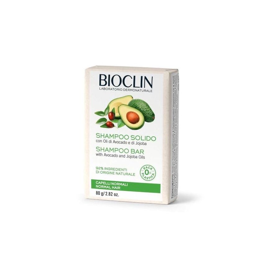 Bioclin Solido Shampoo per Capelli Normali - 80g