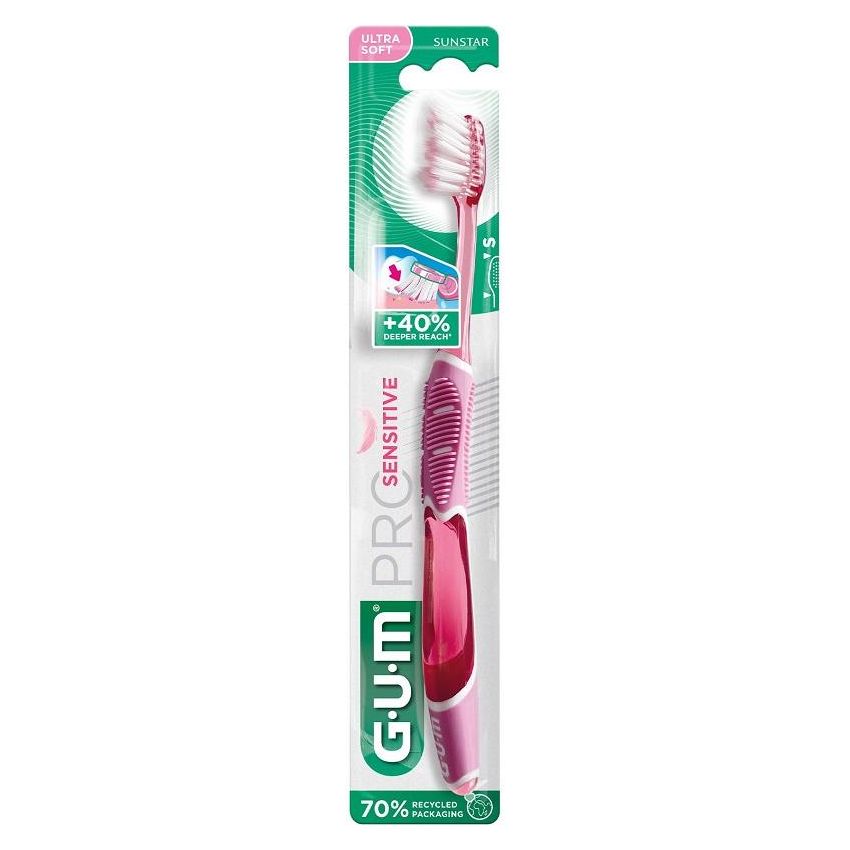 Set Spazzolino Professionale Gum Pro per Denti Sensibili - 1 Pezzo