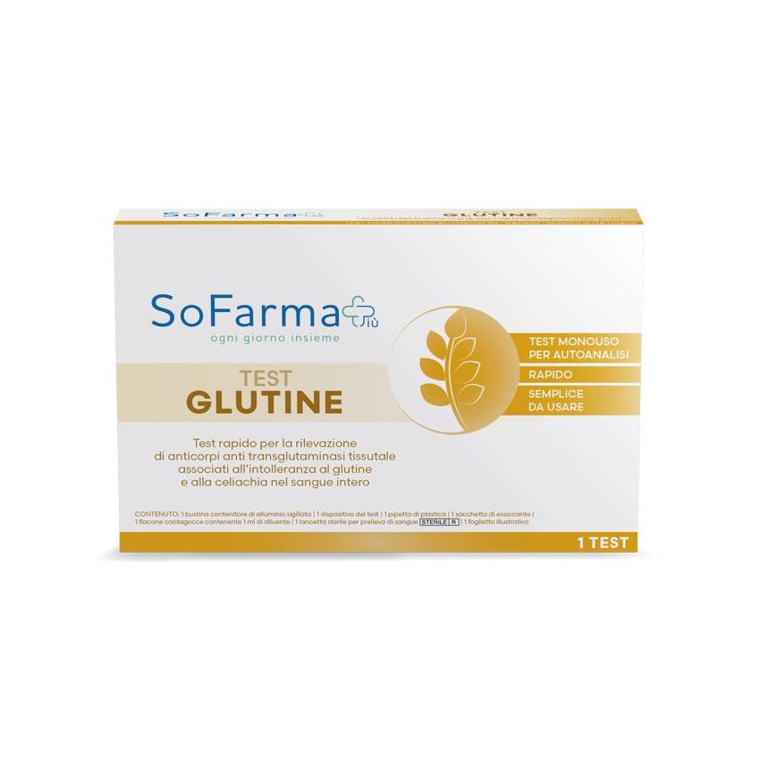 Sofarmapi√π Test di Autodiagnosi per Intolleranza al Glutine
