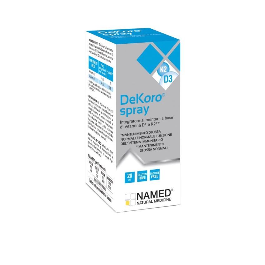 Dekoro Integratore Spray per Ossa 20ml di Named
