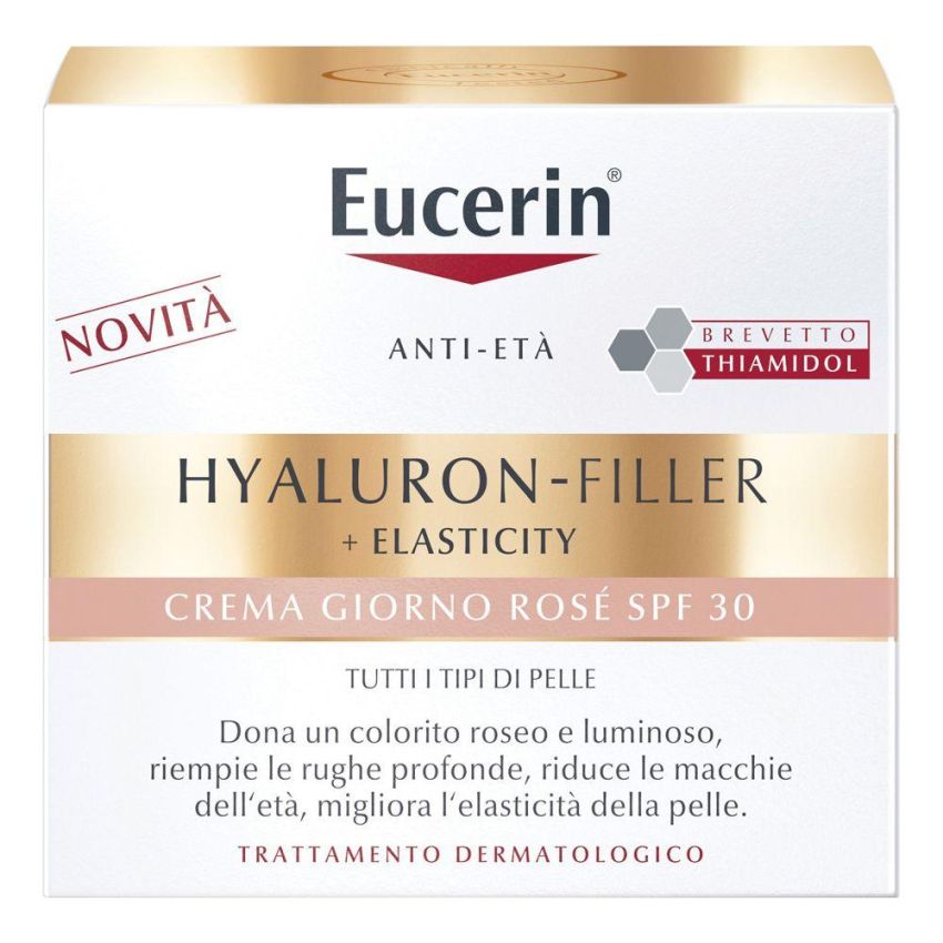 Eucerin Hyaluron-Filler + Elasticity Crema Giorno Rosè SPF30 50ml