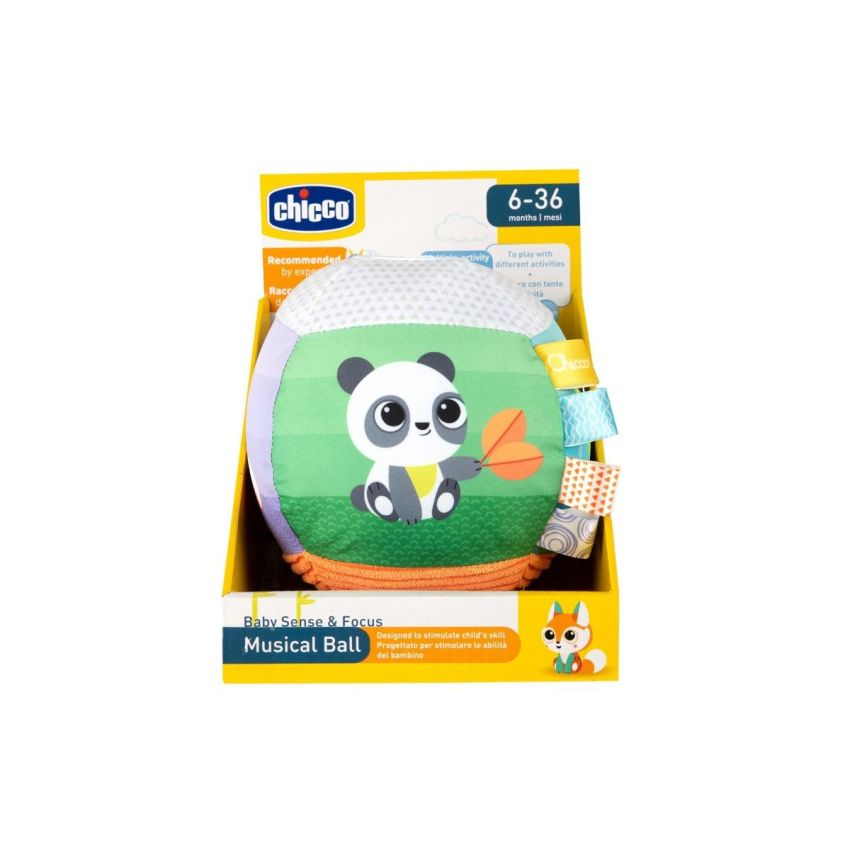 Chicco Palla Musicale Educativa per Bambini dai 3 Mesi