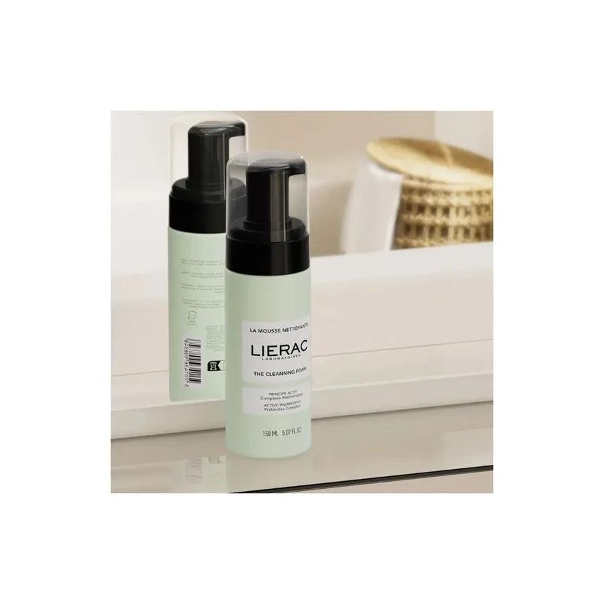 Lierac Mousse Detergente Viso 2 Flaconi Da 150ml