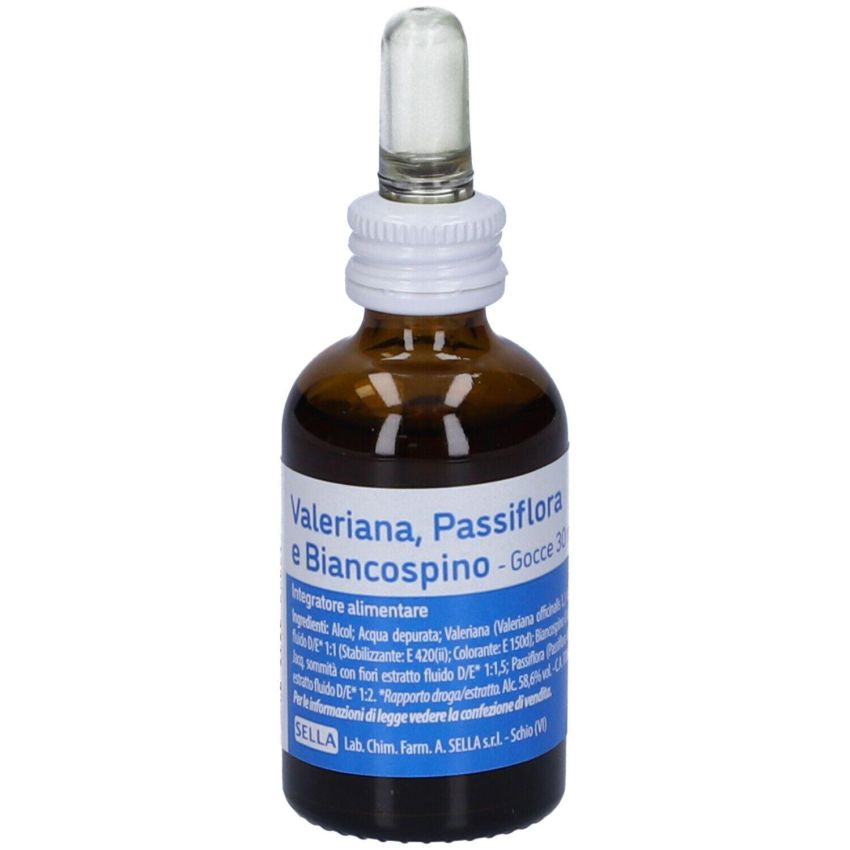 Valeriana Passiflora e Biancospino Gocce 30ml