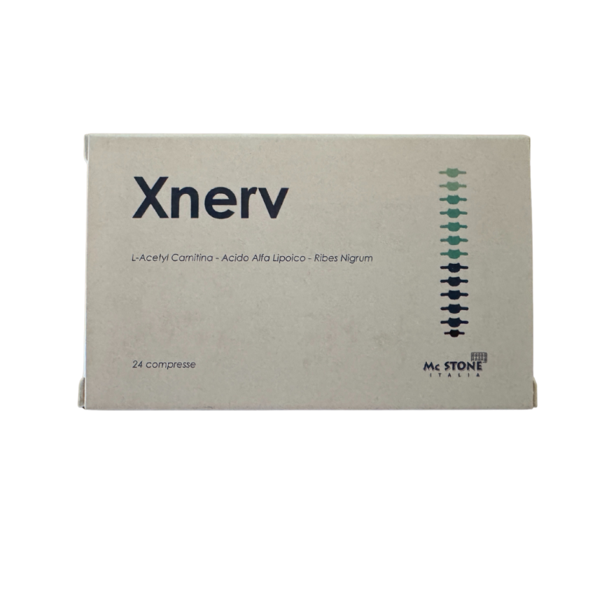 Xnerv - Pillole di Supporto Nervoso, 24 Compresse