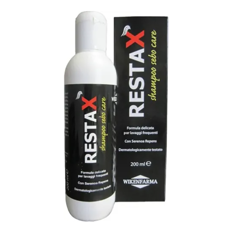 Restax Sebo Care Shampoo - Controllo del Sebo, 200ml